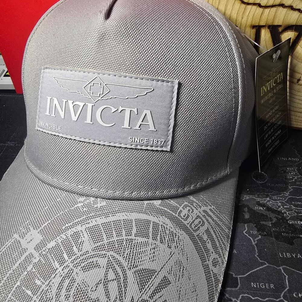 Invicta Invincible Since 1837 Gray Hat
